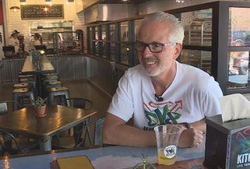 Restaurant owner working against the odds, employing recovering addicts