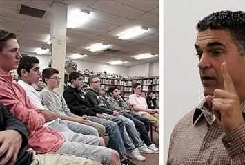 From NHL high to heroin low – Stevens shares story in Brockton